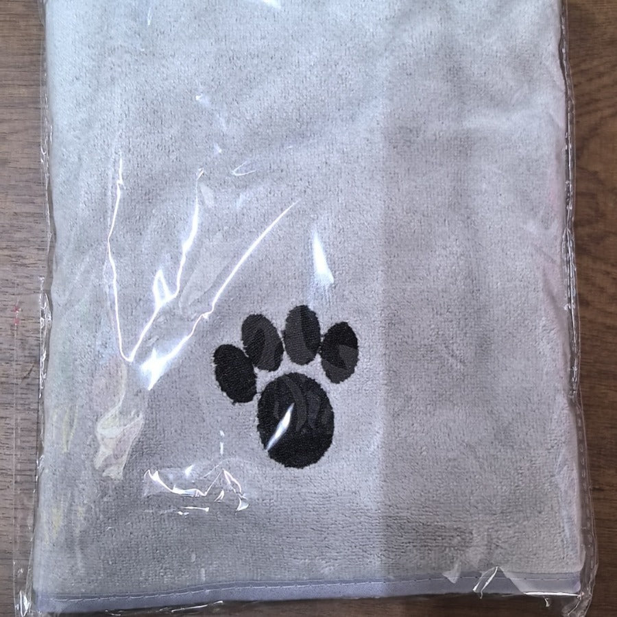 Polyester Pet Cat Dog Bath Quick-drying Towel