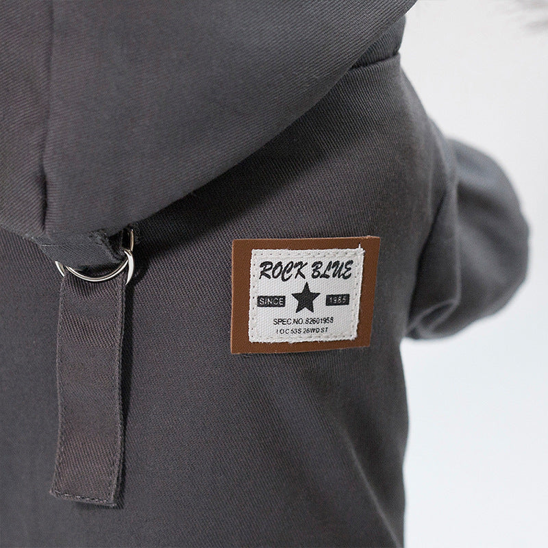 Manteau pour chien avec capuche